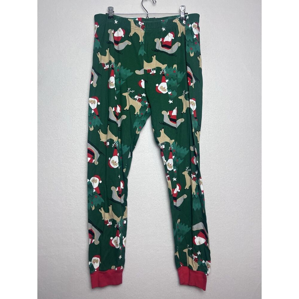 Carter's Adult XL Christmas Pajama Set Long Sleeve Long Pants Sleepwear Santa - Picture 9 of 15